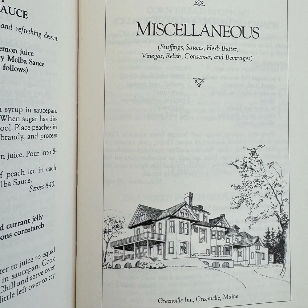Vintage Best Recipes From New England Inns Cookbook First Edition 2nd Printing